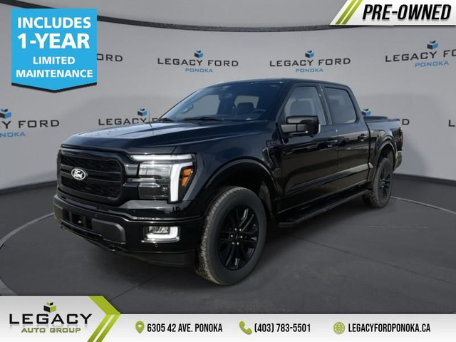 2024 Ford F-150 Lariat 501A BLACKPACK | SKID PLATES | BLOCK HEAT in Cars & Trucks in Edmonton
