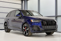 2023 Audi SQ7 Black Optics / Sport Exhaust / Sieges Massage Cert