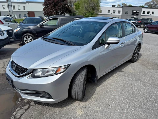 2014 Honda Civic Sedan PUSH TO START / SUN ROOF / GREAT ON GAS  in Cars & Trucks in Ottawa