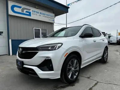 2023 Buick Encore GX Essence ST AWD - Local, accident free lease return. Equipped with panoramic sun...
