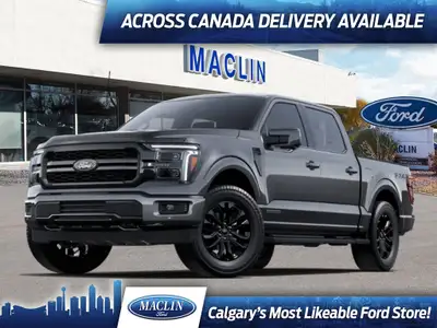 This brand new CARBONIZED GREY METASLLIC 2025 FORD F-150 LARIAT is powered by a 3.5L ECOBOOST V6 ENG...