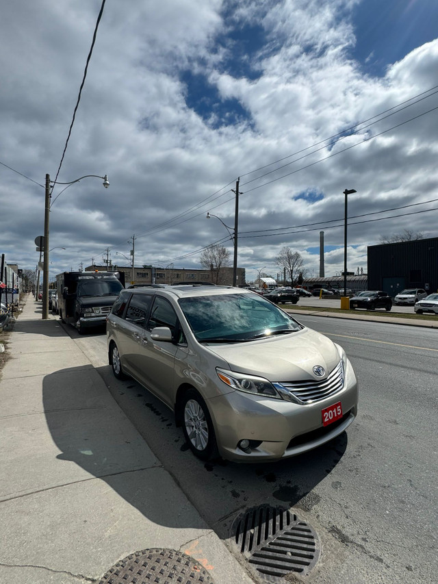 2015 Toyota Sienna Limited w/NO ACCIDENT |BROWN LEATHER INTERIOR in Cars & Trucks in City of Toronto - Image 3