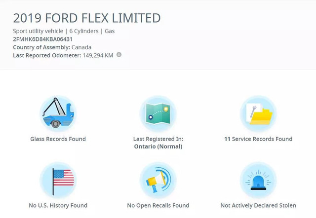 2019 FORD Flex Limited in Cars & Trucks in City of Montréal - Image 3