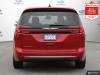 New Price! Odometer is 611 kilometers below market average! Red Hot Pearlcoat 2024 Chrysler Pacifica... (image 3)