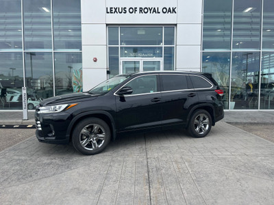 2019 Toyota Highlander Limited LIMITED AWD / ZERO ACCIDENTS /...