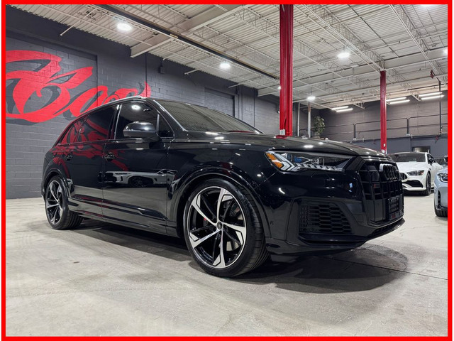 2024 Audi SQ7 DYNAMIC MASSAGE BLACK OPTICS NIGHT VISION RED INT! in Cars & Trucks in Mississauga / Peel Region