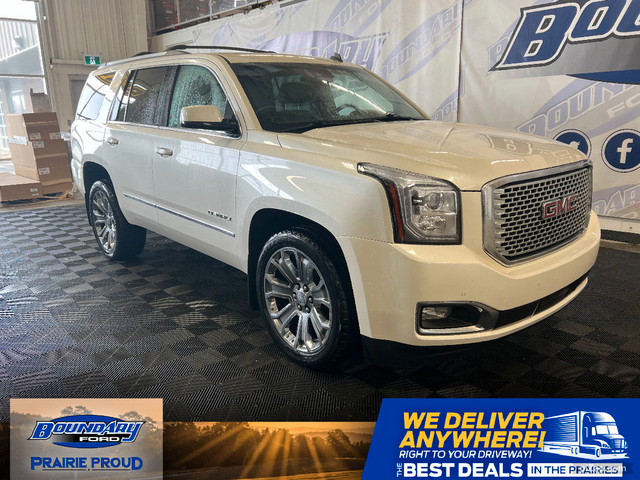 2015 GMC Yukon DENALI 6.2L V8 | HTD/CLD LEATHER STS | TOW PACKAG in Cars & Trucks in Lloydminster