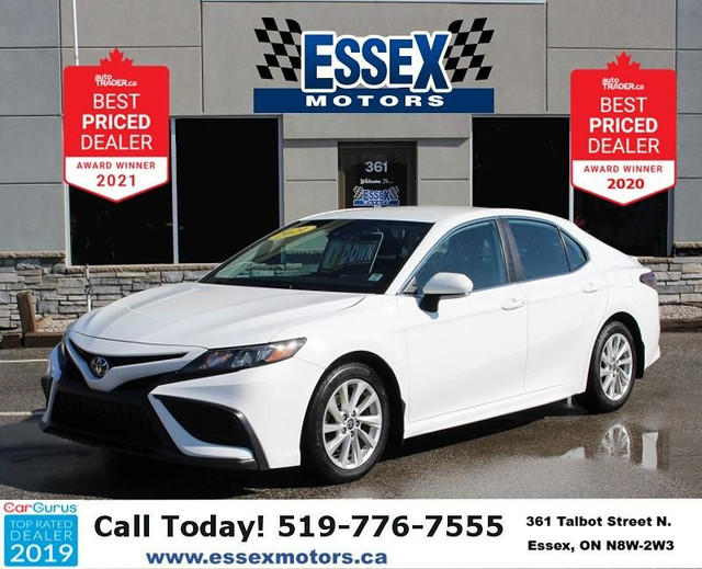 2021 Toyota Camry SE*Heated Seats*Bluetooth*Rear Cam*2.5L-4cyl in Cars & Trucks in Windsor Region