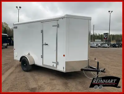 2990LB GVWR, 3500LB Dexter Drop Spring Axle, 15 Inch Radial Tires, 6'6 Inches Tall, .030 White Screw...