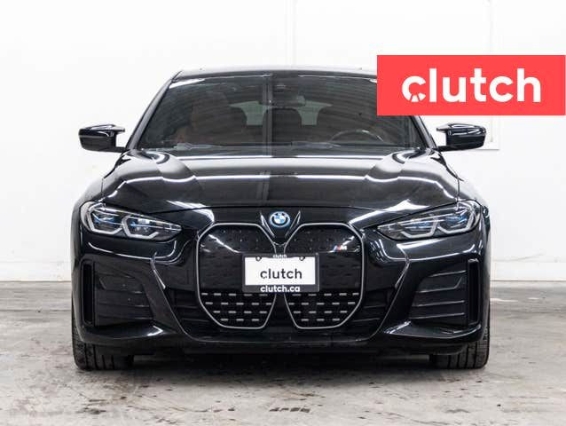 2022 BMW i4 M50 xDrive AWD w/Apple CarPlay & Android Auto, Heate in Cars & Trucks in City of Toronto - Image 2