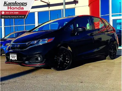 Pre-Owned 2019 Honda Fit Sport with Honda Sensing - Heated Front Seats | Leather-Wrapped Steering Wh...