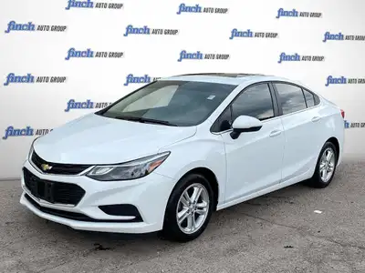 WAS: $18879 NOW: $15498 plus taxes and licensing feesExperience the 2018 Chevrolet Cruze LT: A Compa...