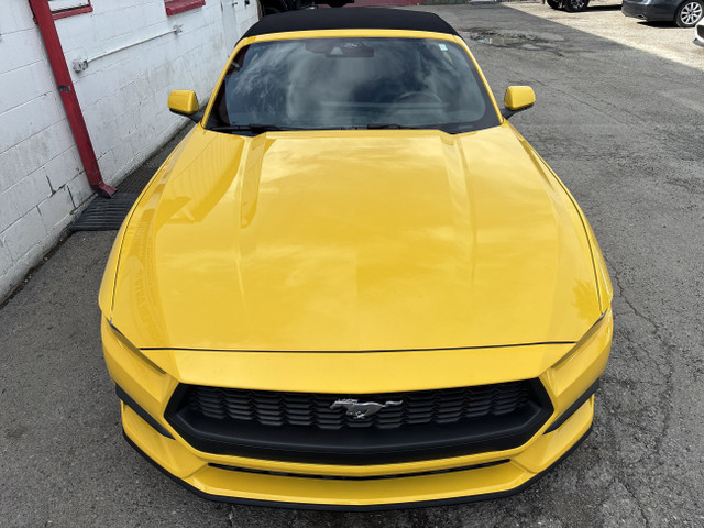 2024 Ford Mustang EcoBoost Convertible 2.3L YELLOW SPLASH EXTERI in Cars & Trucks in Calgary - Image 3