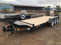 Miska 10 Ton Tri-axle Float Trailer