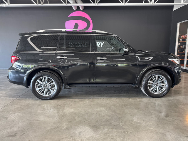 2024 Infiniti QX80 LUXE NOIR 7 PLACES V8 5.6L 4X4 TOIT OUVRANT S in Cars & Trucks in Saint-Jean-sur-Richelieu