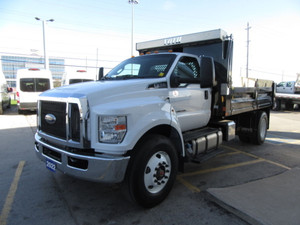 2022 Ford F 750 DIESEL WITH 14FT STEEL DUMP BOX