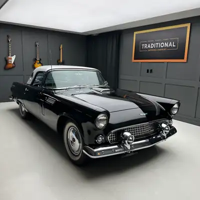 Check out this 1956 Ford Thunderbird Convertible. This is beautiful US Thunderbird that has been rec...