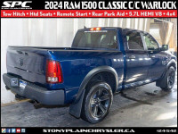 This 2024 Ram 1500 Classic Crew Cab Warlock 4x4 pickup truck with heated seats, tow hitch, 5.7L HEMI... (image 2)