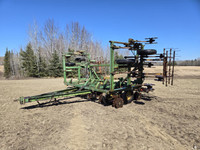 John Deere Cultivator Converted to High Speed Disc 1610