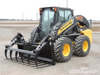HLA 72” Manure Fork with Utility Grapple for Skid Steers