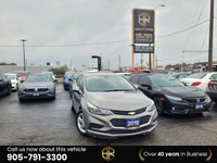 2018 Chevrolet Cruze No Accidents | Low Km | LT
