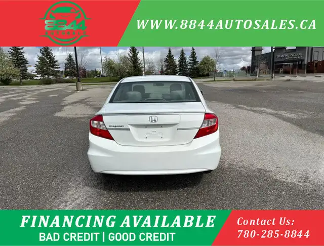 2012 Honda Civic LX 1.8L 4-CYL, AUTO, BLUETOOTH, A/C, POWER WIND in Cars & Trucks in Calgary - Image 5