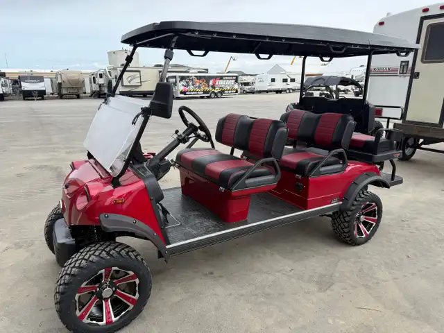 2025 HDK Golf Cart FORESTER 6+ RED in ATVs in St. Albert - Image 3