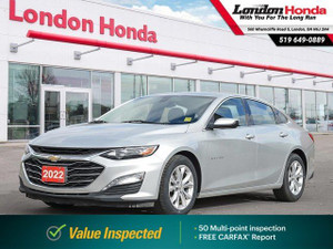 2022 Chevrolet Malibu LT | Value Inspected Vehicle | Heated Seats | Apple Carplay |