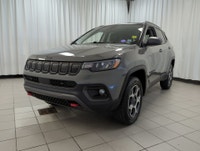 Built for adventure our 2022 Jeep Compass Trailhawk 4X4 is eager for action in Sting Gray! Motivated... (image 3)
