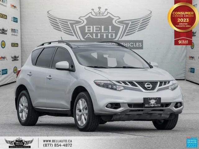 2014 Nissan Murano S, Pano, BackUpCam, Leather, HeatedSteeringW