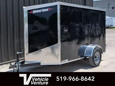 Weberlane Enclosed Cargo trailers are known for their quality components and durable build. The Webe...