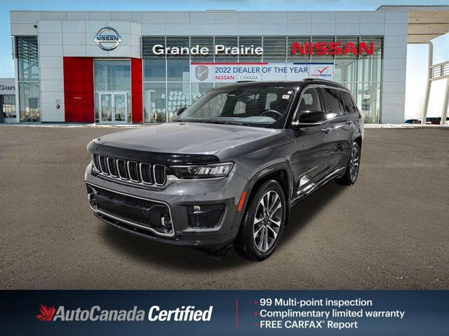 2022 Jeep Grand Cherokee L Overland | 6-Passenger | One Owner in Cars & Trucks in Grande Prairie