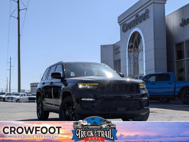 2025 Jeep Grand Cherokee Limited - Luxury Tech Group II - Black in Cars & Trucks in Calgary