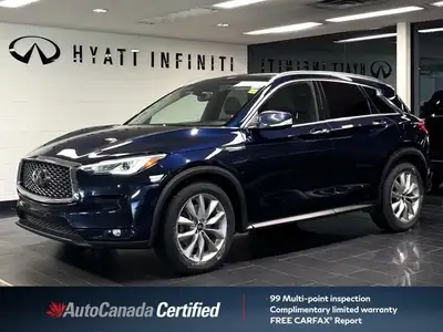 The 2021 Infiniti QX50 Luxe presents a compelling combination of power and sophistication with its e...
