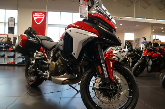 2023 Ducati Multistrada V4S Travel Red *on sale* in Touring in Edmonton