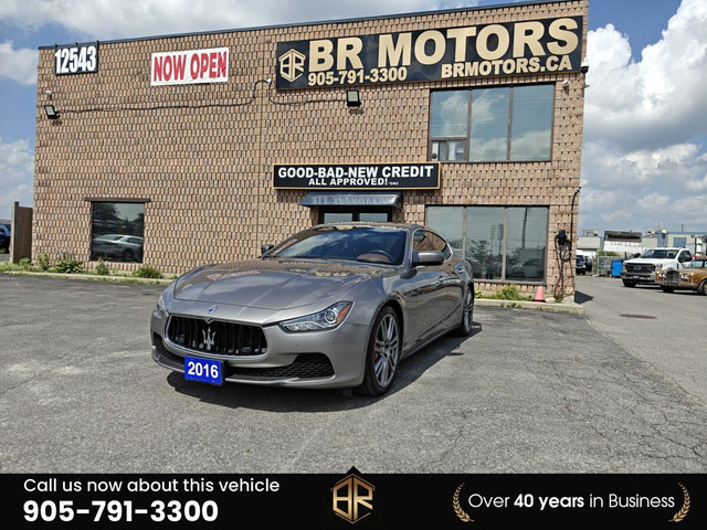 2016 Maserati Ghibli SQ4 | No Accidents Reported | AWD | Low km in Cars & Trucks in Mississauga / Peel Region