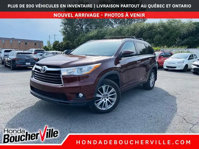 2016 Toyota Highlander XLE 8 PASSAGER, TOIT OUVRANT, DÉMARRAGE S in Cars & Trucks in Longueuil / South Shore - Image 2