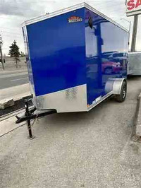 UNITED TRAILERS WJ 6X12 RAMP DOOR SINGLE AXLE (30)