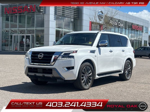 2021 Nissan Armada 4x4 Platinum - 8 PASSENGER / DVD SYSTEM