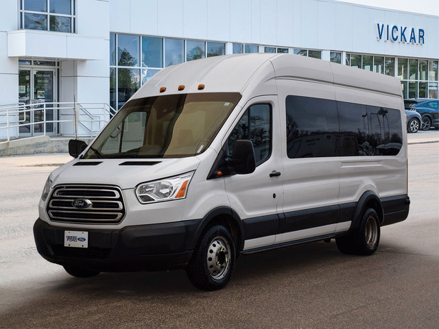  2017 Ford Transit T-350 Extended High Roof XLT 15 Psgr DRW 3.5  in Cars & Trucks in Winnipeg