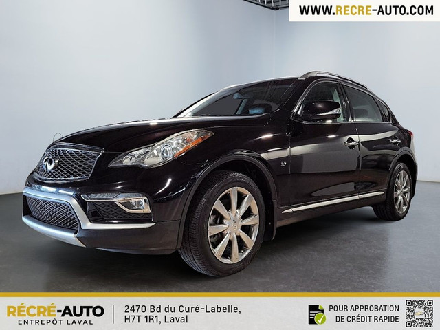 2016 Infiniti QX50 AWD CUIR TOIT OUVRANT AUCUN ACCIDENT MAGS in Cars & Trucks in Laval / North Shore