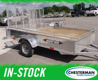 2022 Weberlane 5x10 Aluminum Single Axle Utility Trailer (AWL106