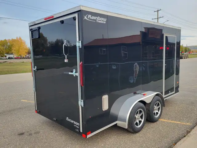 2025 RAINBOW 7'X14'+V-NOSE EXCURSION ENCLOSED in Cargo & Utility Trailers in Fort St. John - Image 7