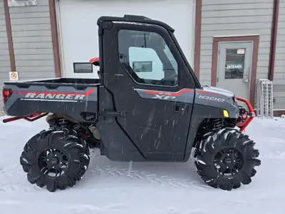 Brand new Polaris manual crank doors, brand new Polaris tip out windshield, brand new Polaris heater...