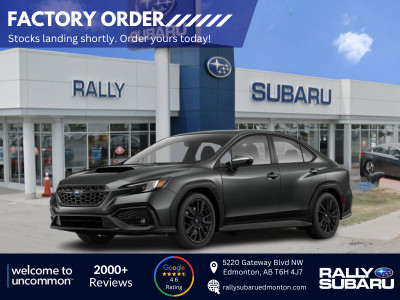 2024 Subaru WRX Sport - AVAILABLE TO FACTORY ORDER TODAY!!