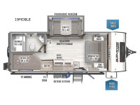 2022 Forest River RV Surveyor Legend 19MDBLE