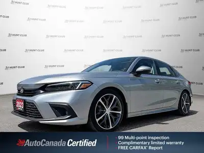 Experience the thrill of effortless driving with this 2023 Honda Civic Sedan Touring. Boasting a sle...