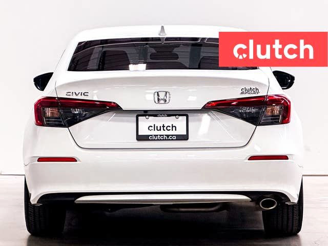 2024 Honda Civic Sport w/ Apple CarPlay, Heated Front Seats, Rea in Cars & Trucks in Bedford - Image 4
