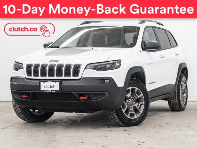 2020 Jeep Cherokee Trailhawk 4x4 w/ Apple CarPlay & Android Auto in Cars & Trucks in Bedford