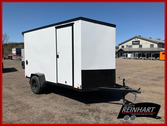 2025 Cross Trailers 6x12 + V-Nose Alpha Cargo Trailer in Cargo & Utility Trailers in Oakville / Halton Region - Image 2